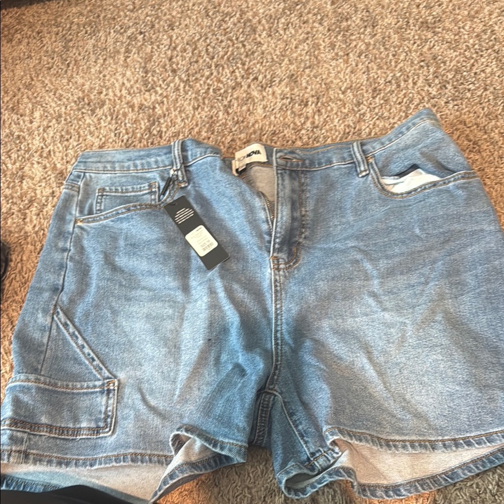 Levi's Light Blue Denim Shorts